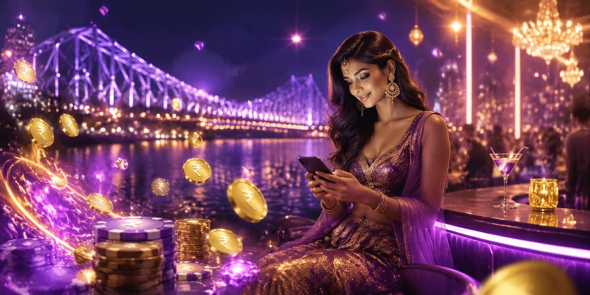 Live Casino playing on mobile device in Kolkata